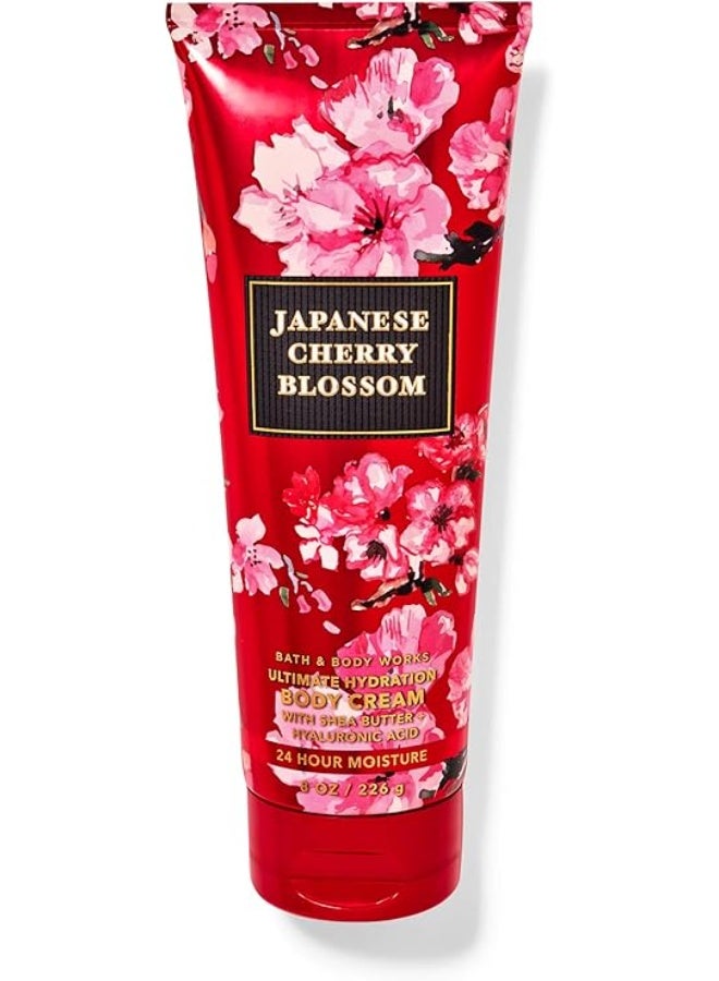 كريم جسم جابانيز تشيري بلوسوم ألترا شيا من باث آند بودي وركس – ترطيب غني – 226 جرام